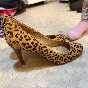 Lands' End Leopard Print Heels